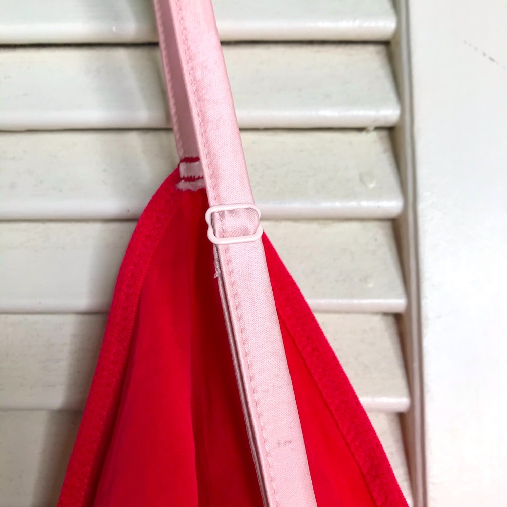 VIctoria’s Secret Sista Shei Red Cami Top L - Picture 8 of 15